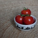 tomatoes in a fishs eddy 212 new york skyline bowl