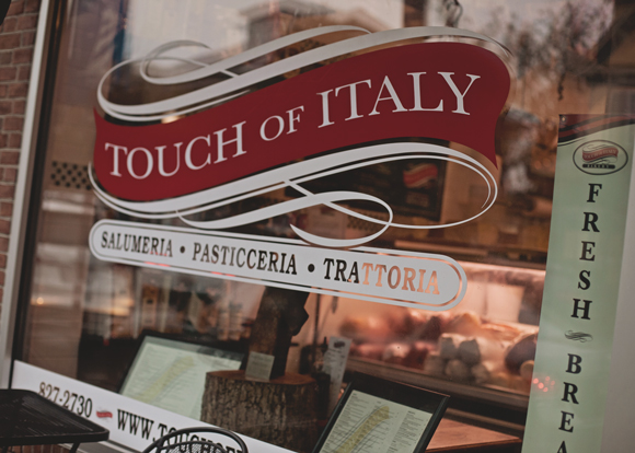 italian specialty store storefront