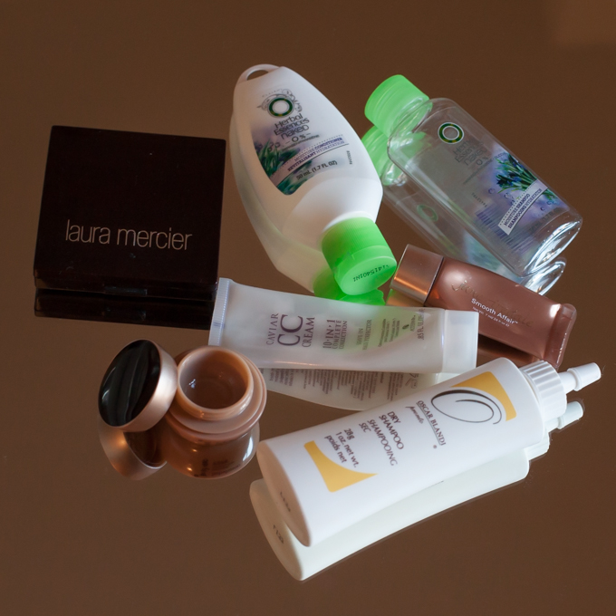 recent empty beauty products
