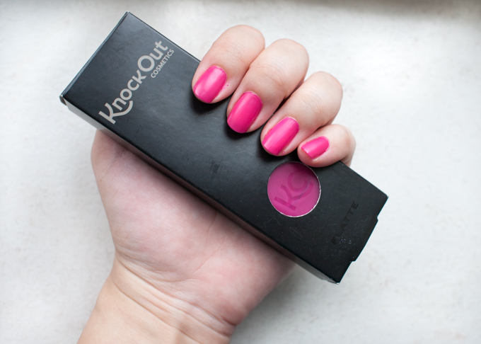 Knock Out Flatte Nail Polish Review | Delayed Missives Beauty Blog by Alexandra Shook